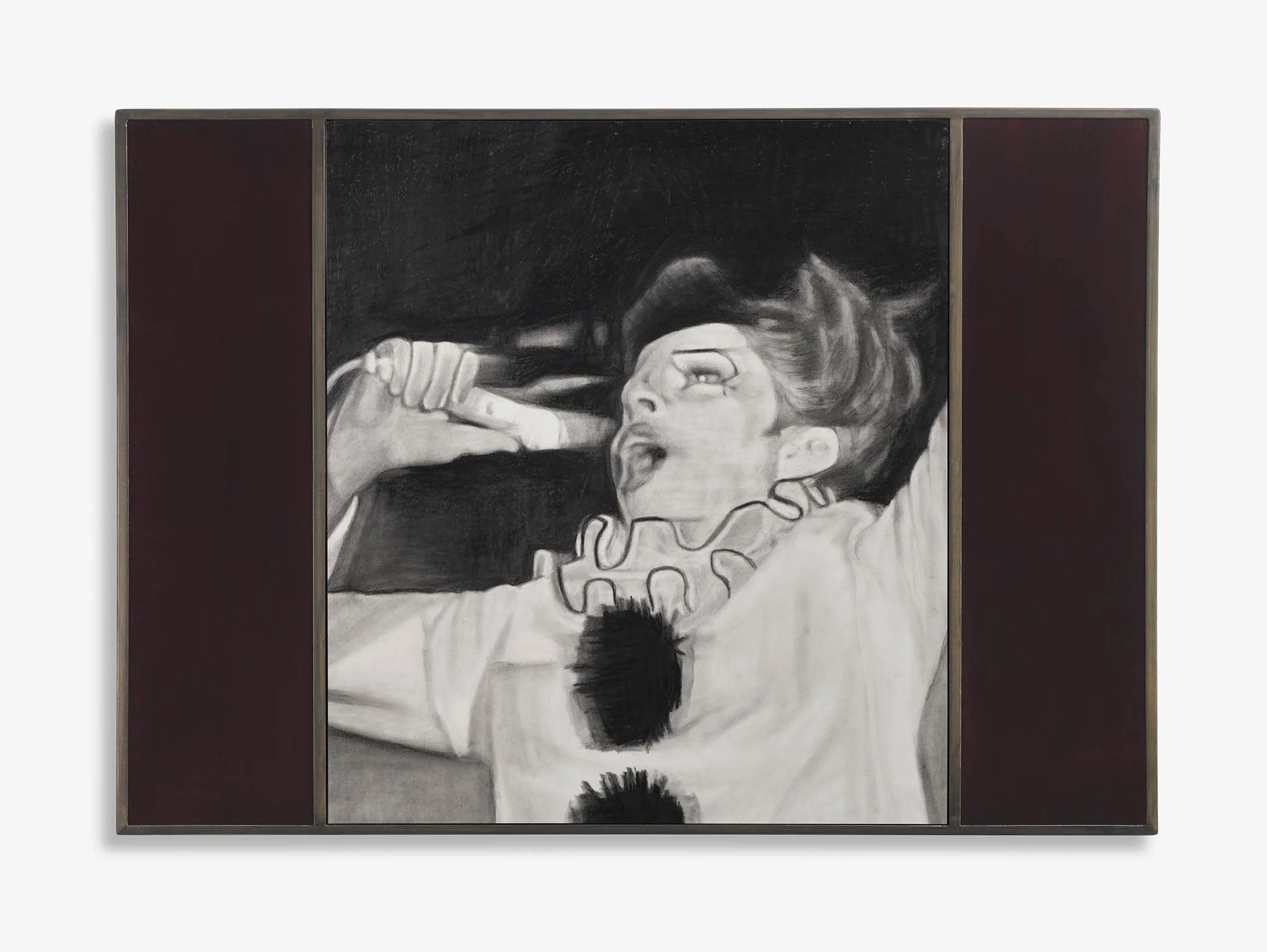 Celluloid Studio #5 
Pencil and graphite on paper 
800 x 1130 x 30 mm 
Nina Mae Fowler, 2025