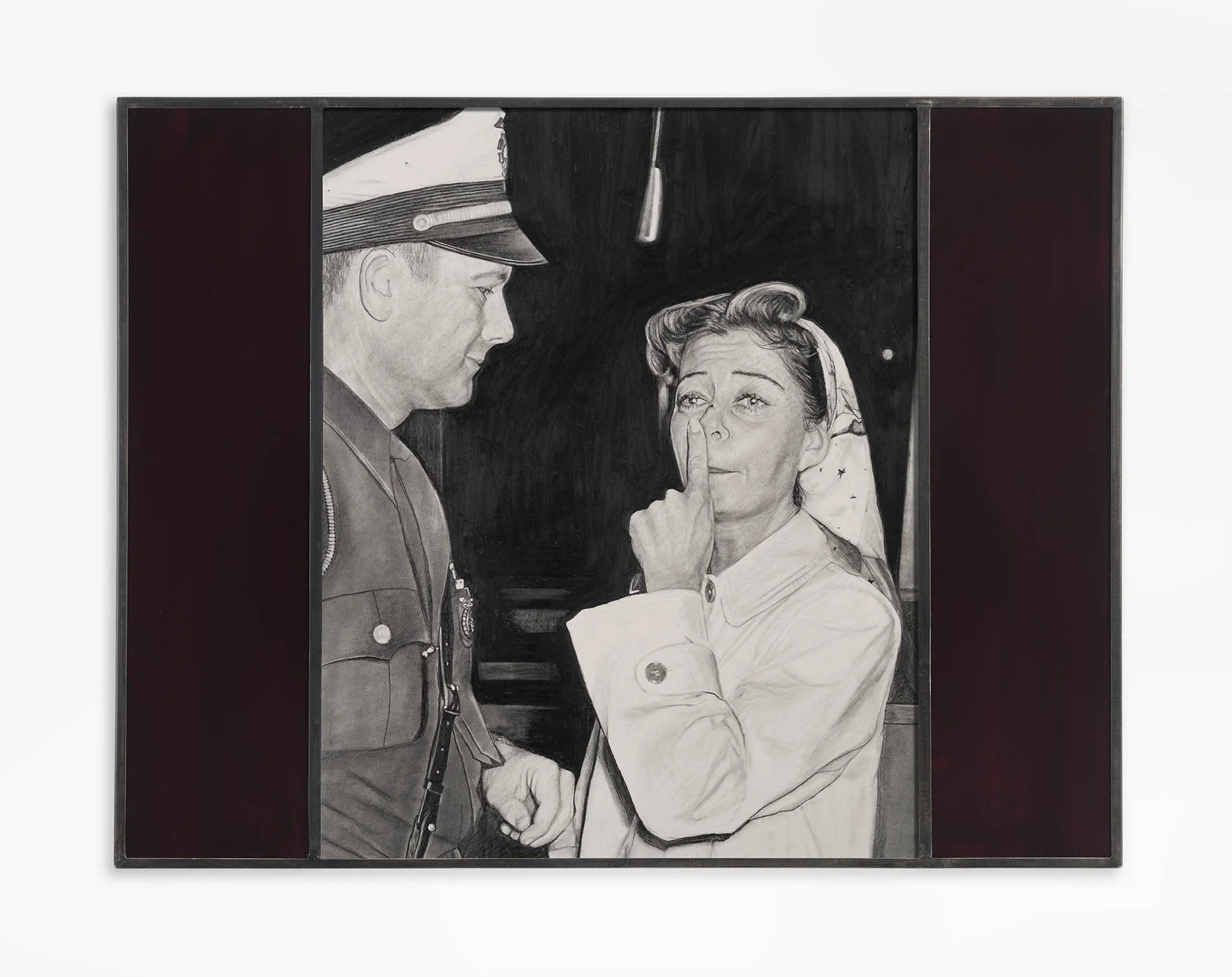 Celluloid Studio #19 
Pencil and graphite on paper 
800 x 1050 x 30 mm 
Nina Mae Fowler, 2026