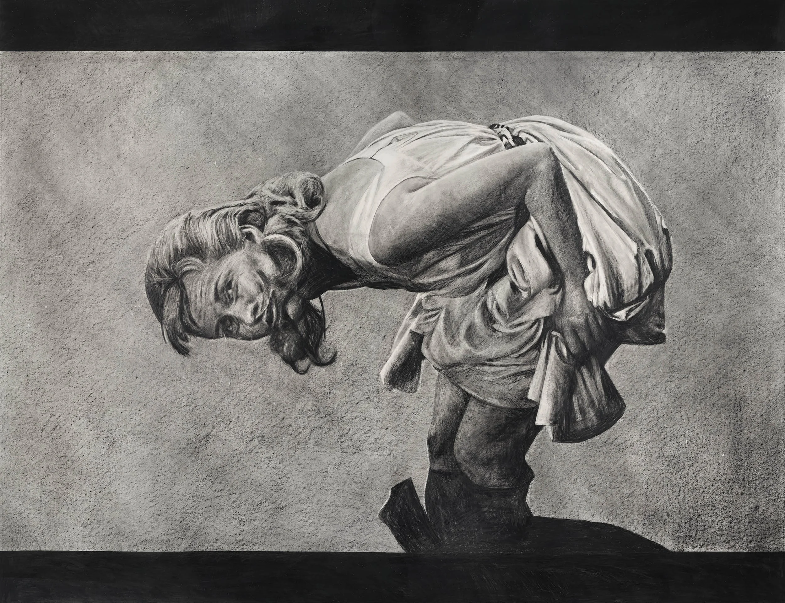 Lilith 
Pencil and graphite on paper 
1750 x 2305 mm 
Nina Mae Fowler, 2025