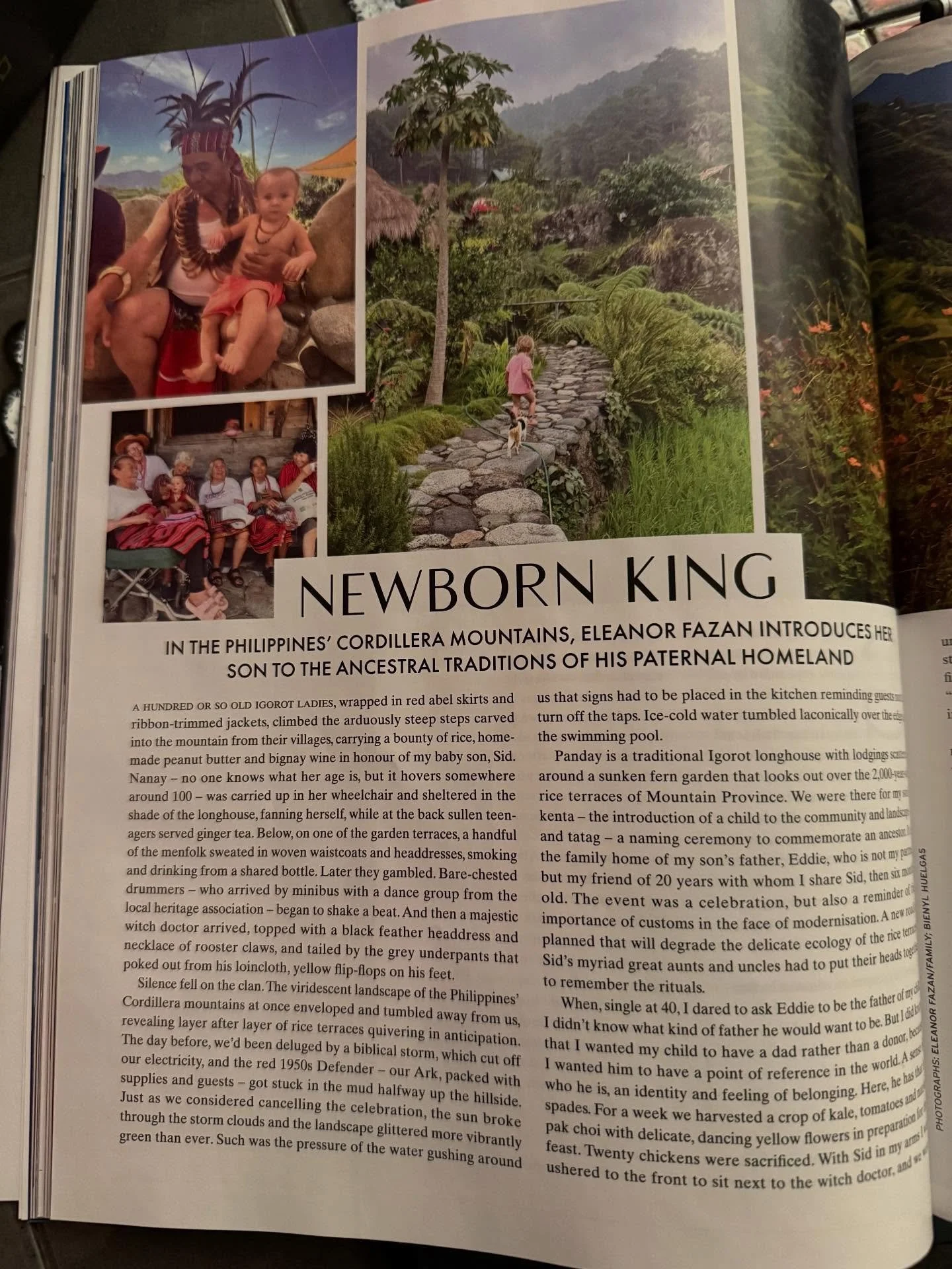 A bit of a pinch-me moment. My story is in Cond&eacute; Nast Traveller this month. It&rsquo;s long been a dream to write for them, and it&rsquo;s a really personal story that I pitched and was turned down by so many places I almost gave up. And then 