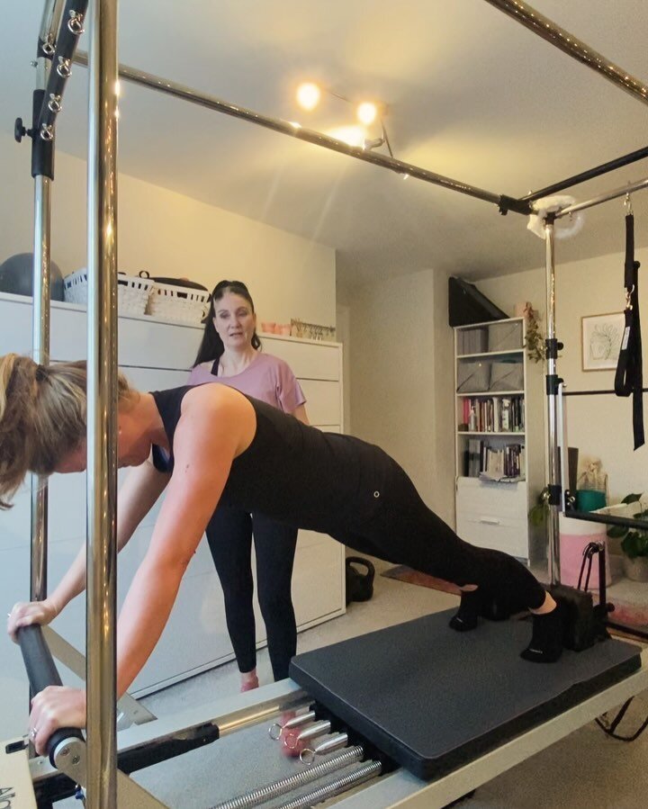 Progression - There are many reasons why people choose to start pilates, a large proportion of clients I see is quite often because they are in pain, discomfort or have an injury. 

What I love most about my being a teacher is not only supporting cli