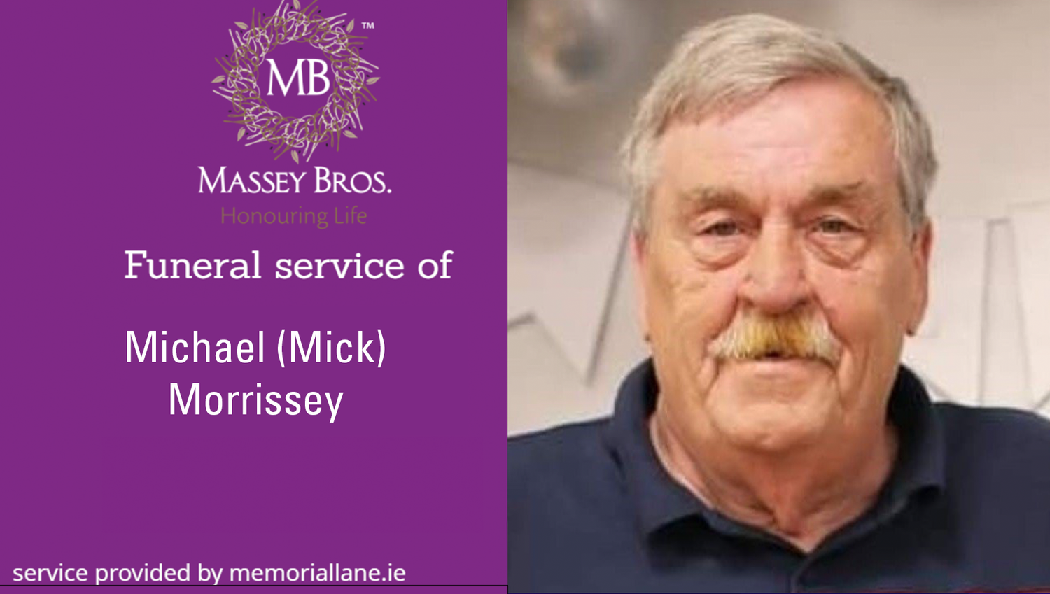 Funeral Service Recordings — Massey Bros Funeral Homes