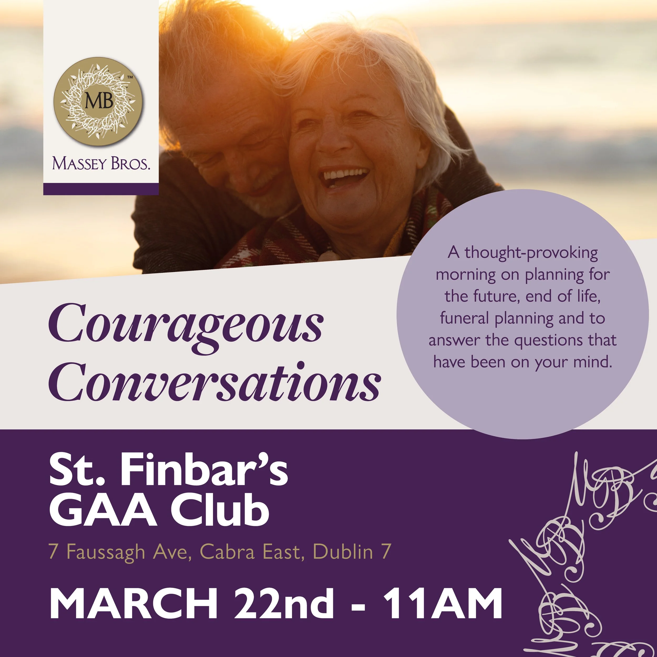 Courageous Conversations - St. Finbar’s GAA Club | MARCH 22nd - 11am