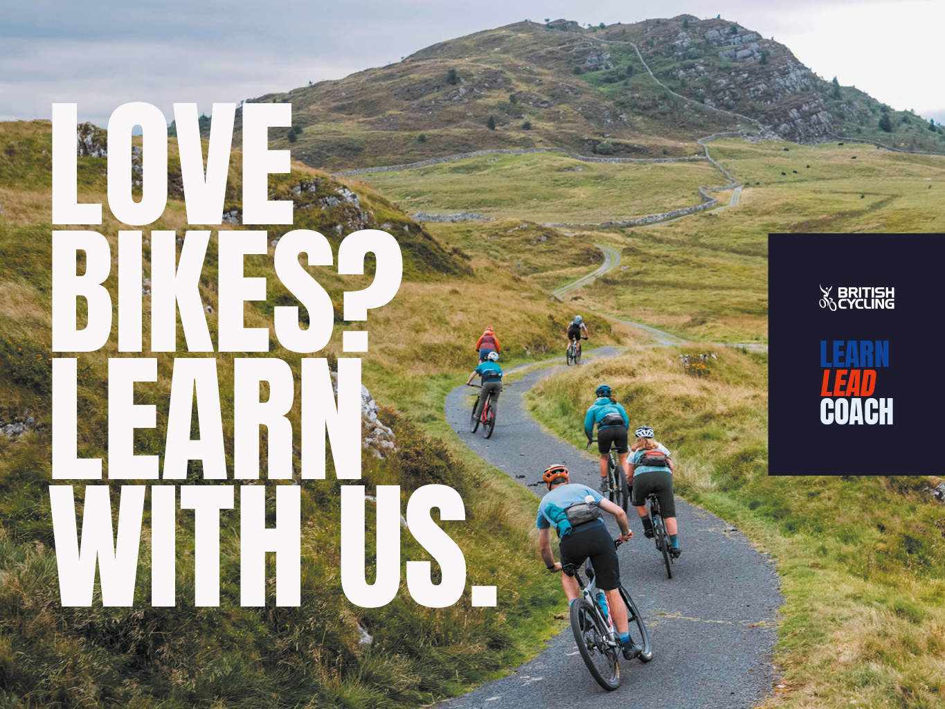 British Cycling: Learn. Lead. Coach.