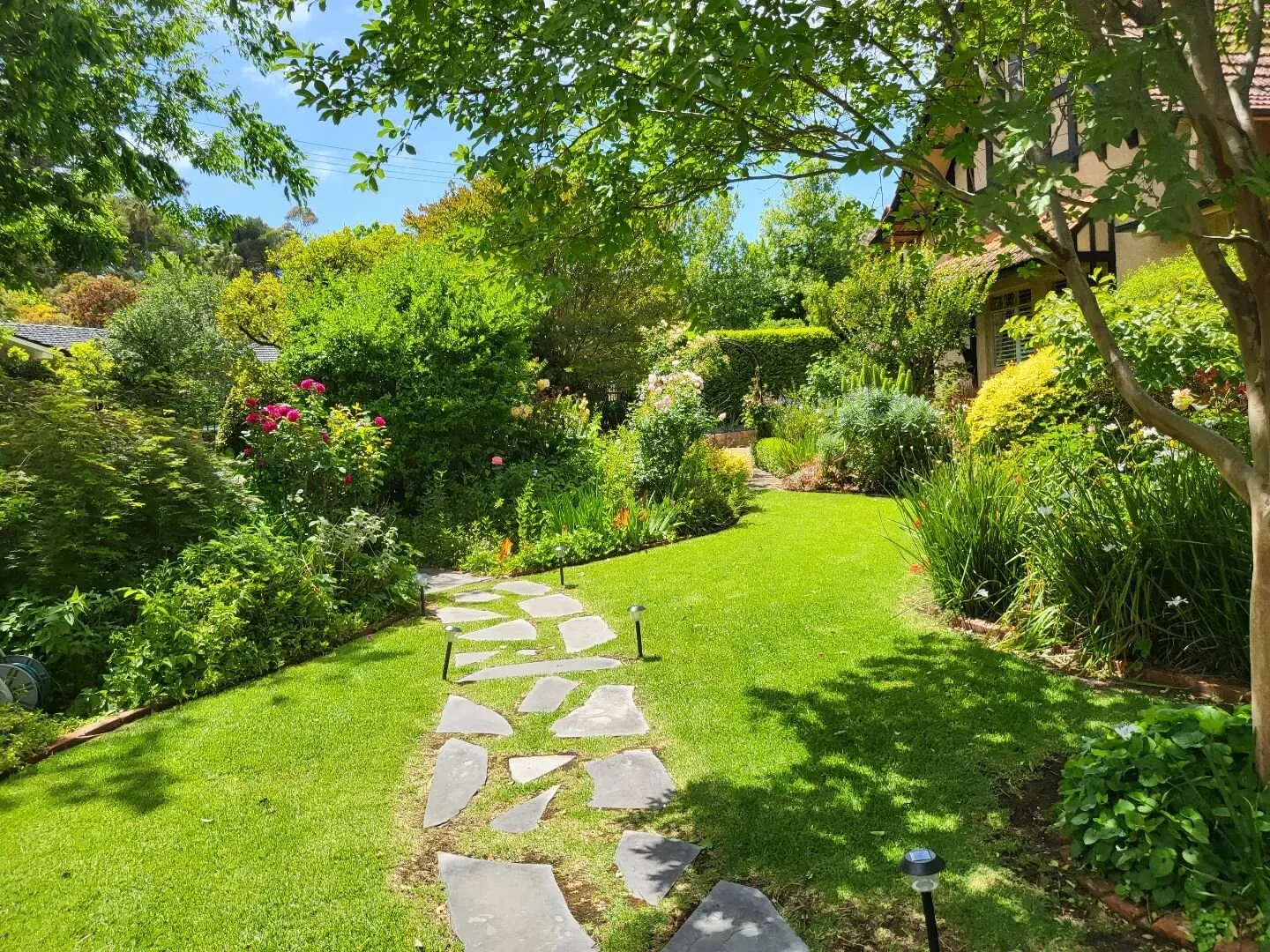 Sunny days in Urrbrae 🌞
Another stunning garden maintained by Offshore Irrigation. 🍃
