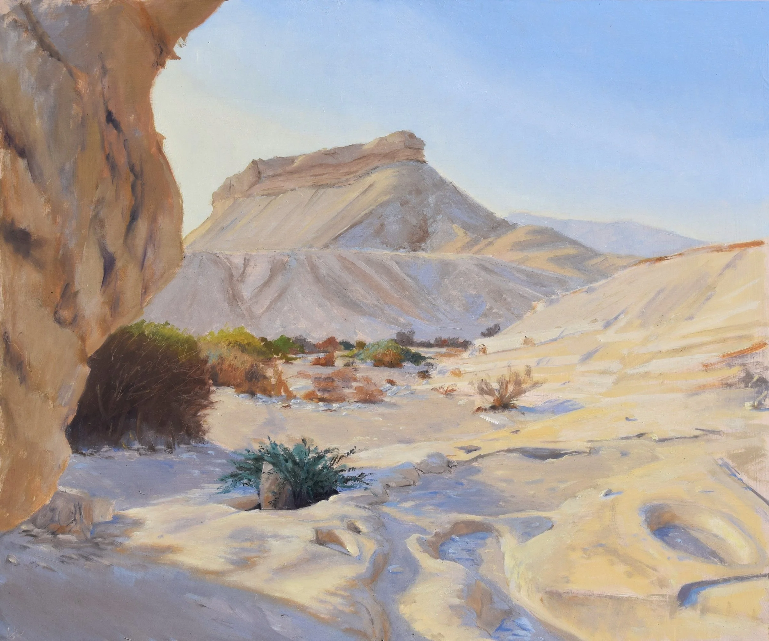 Valley of the Fairies. 50x60 cm, oil on gesso panel. 2025.