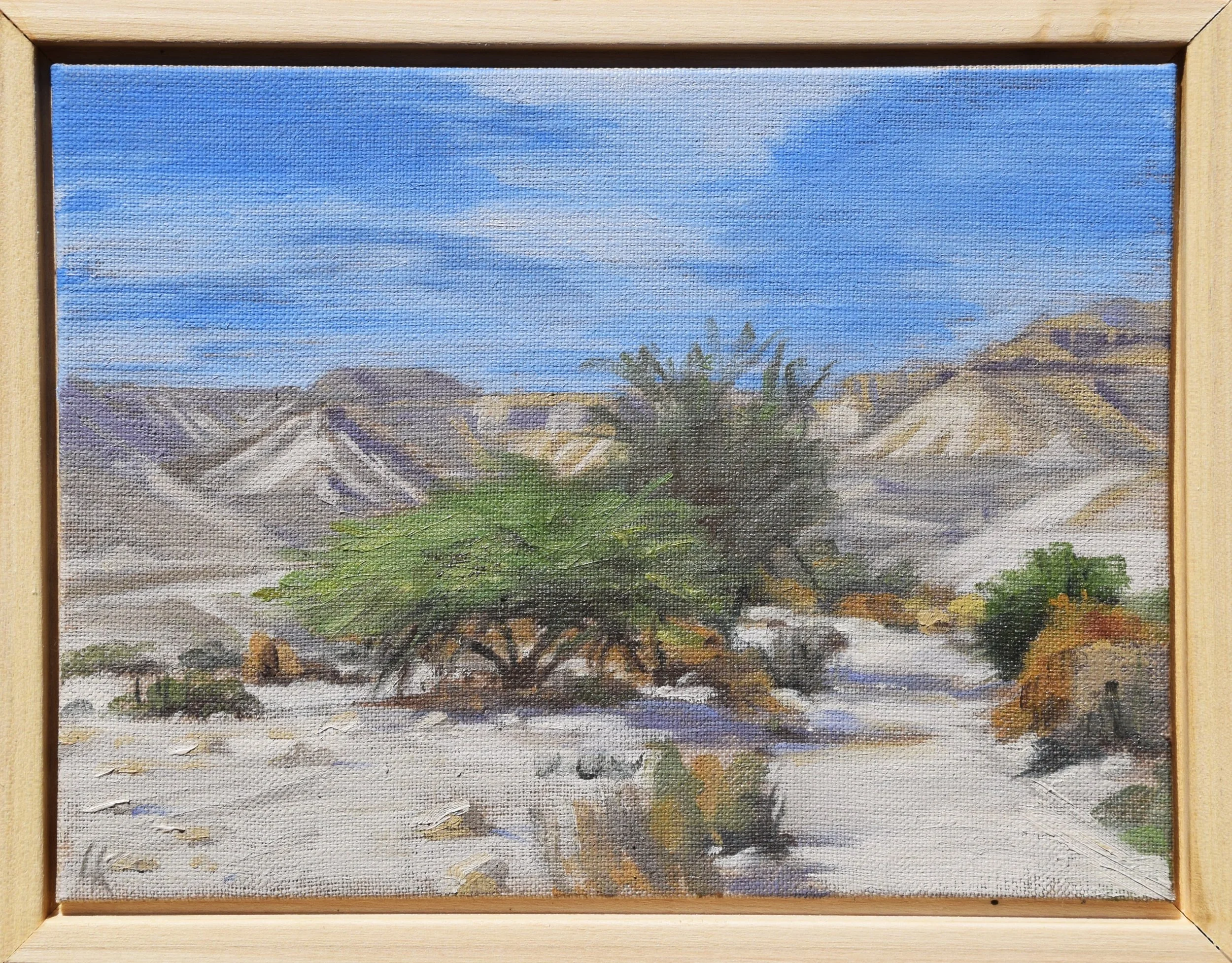 "On the way to the valley of the fairies", 18x24 cm, oil on linen