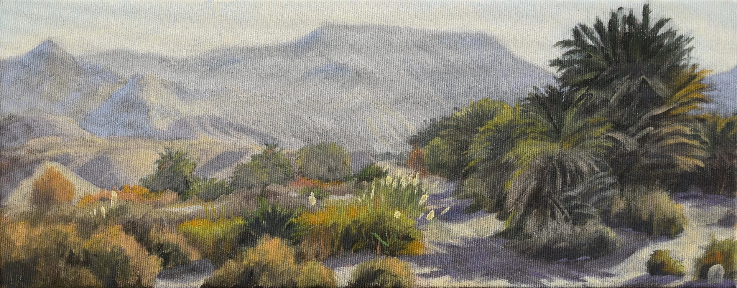 Ein Zik. 2024. 20*50 cm. Oil on canvas. Plein air. SOLD