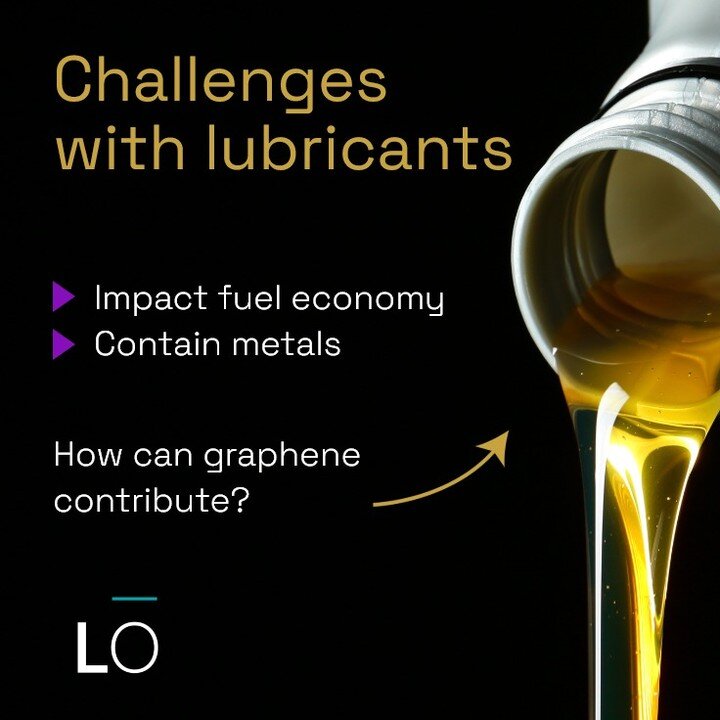 💡Did you know that #graphene materials can improve the performance of lubricants and make them more #efficient and #sustainable?
 
👨&zwj;🔬Graphene is an excellent friction modifier that increases the overall #FuelEconomy, saving carbon dioxide emi