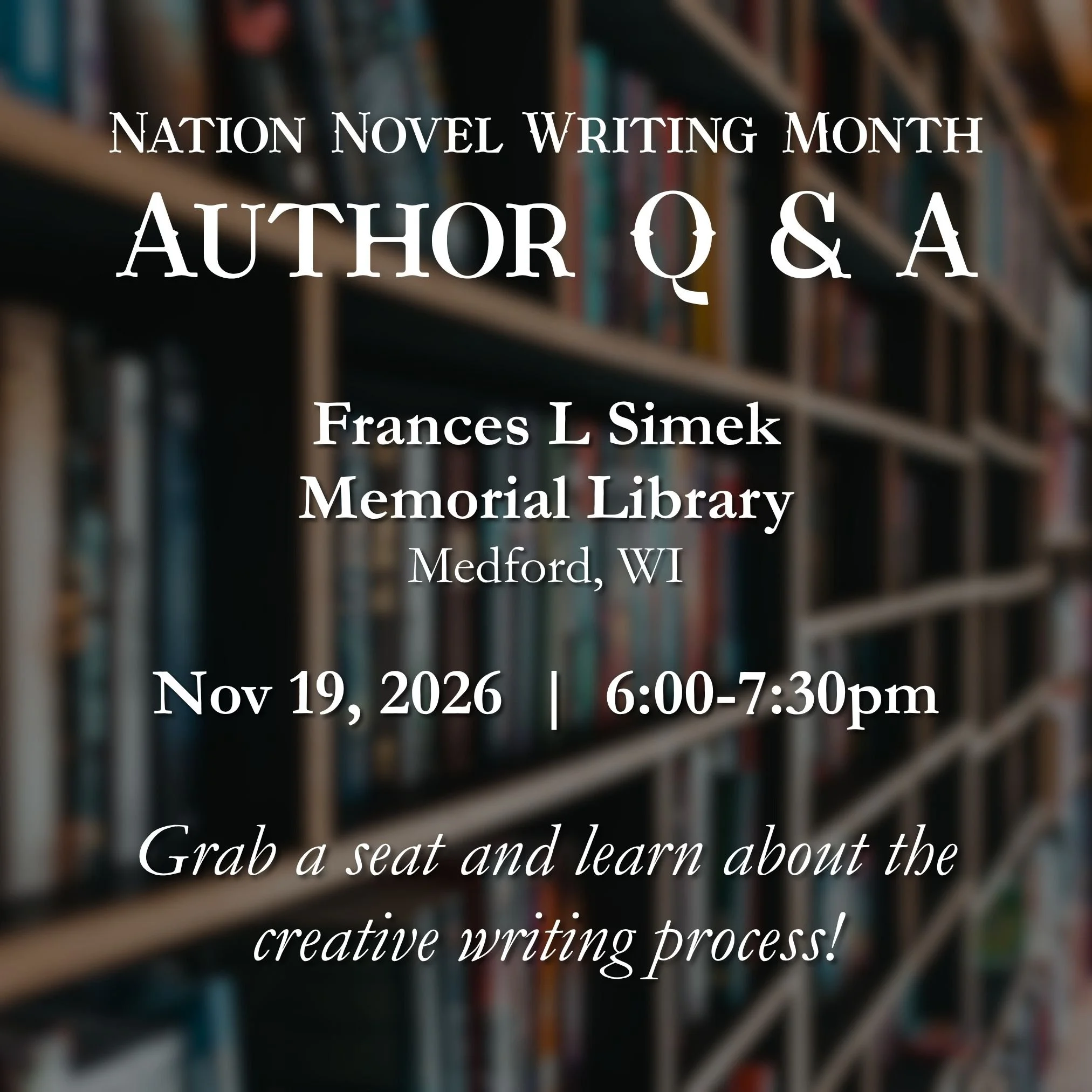 Creative Writing Q&A