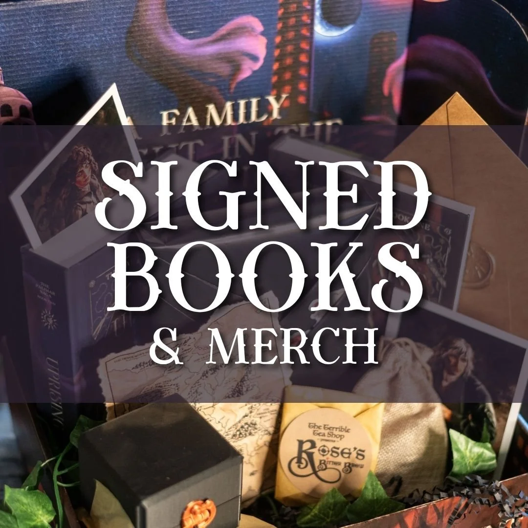 Signed Books & Merch