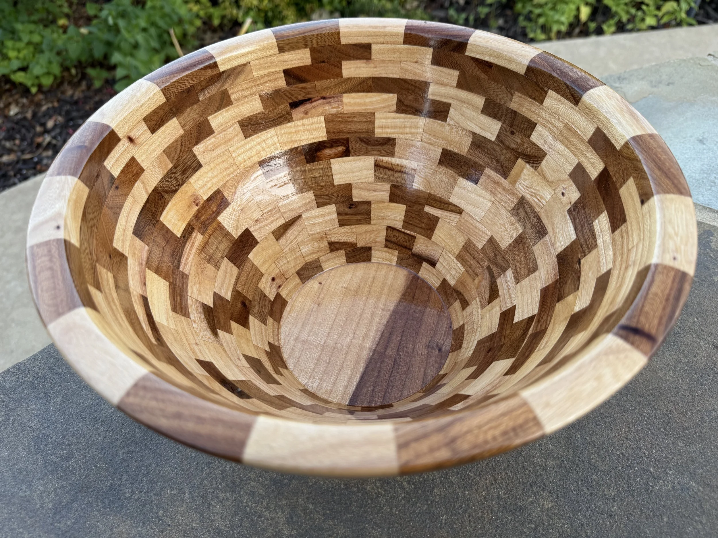 Elm Segmented Bowl