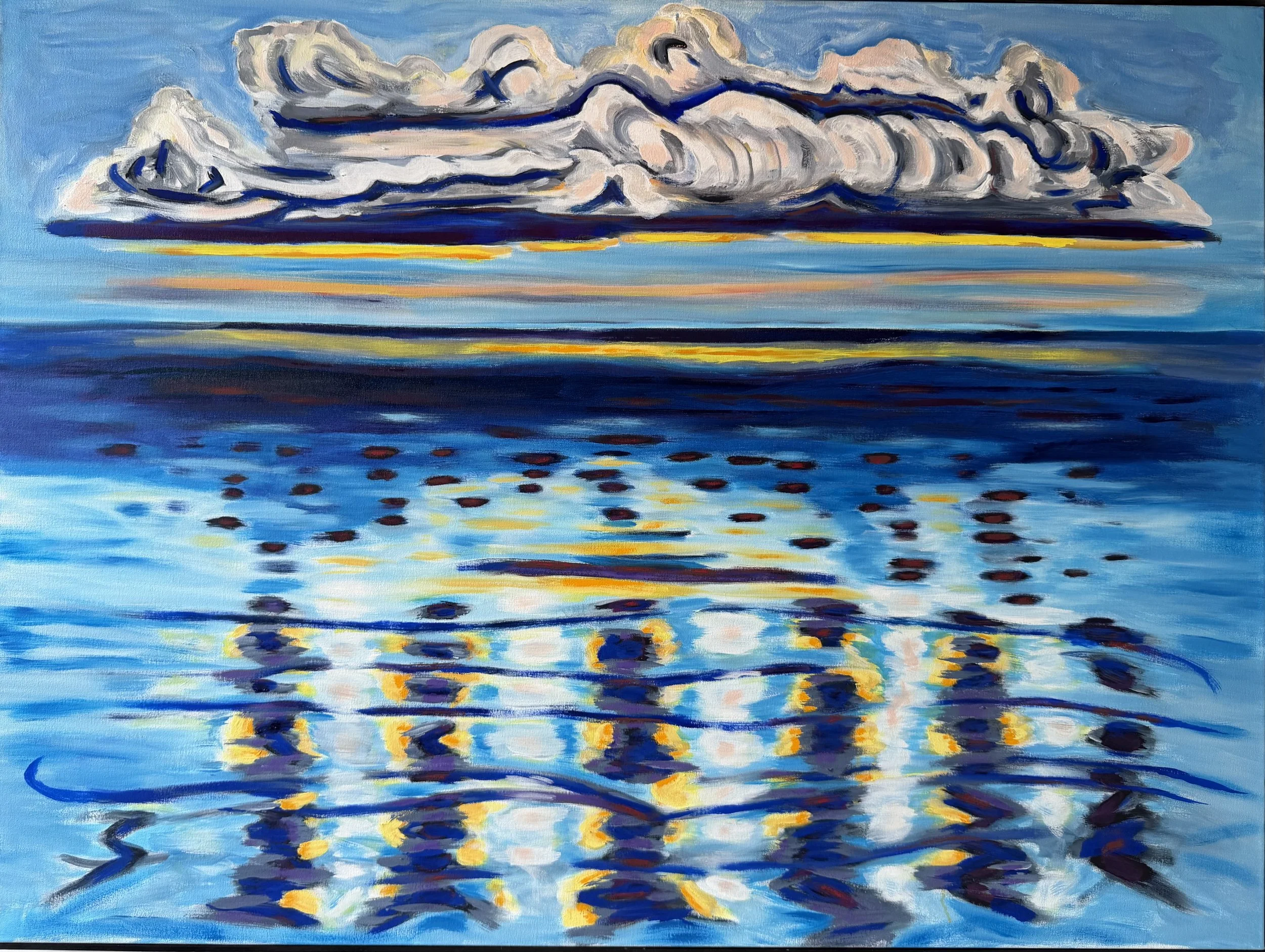 Departure, oil on canvas,, 36" X 48"  2026