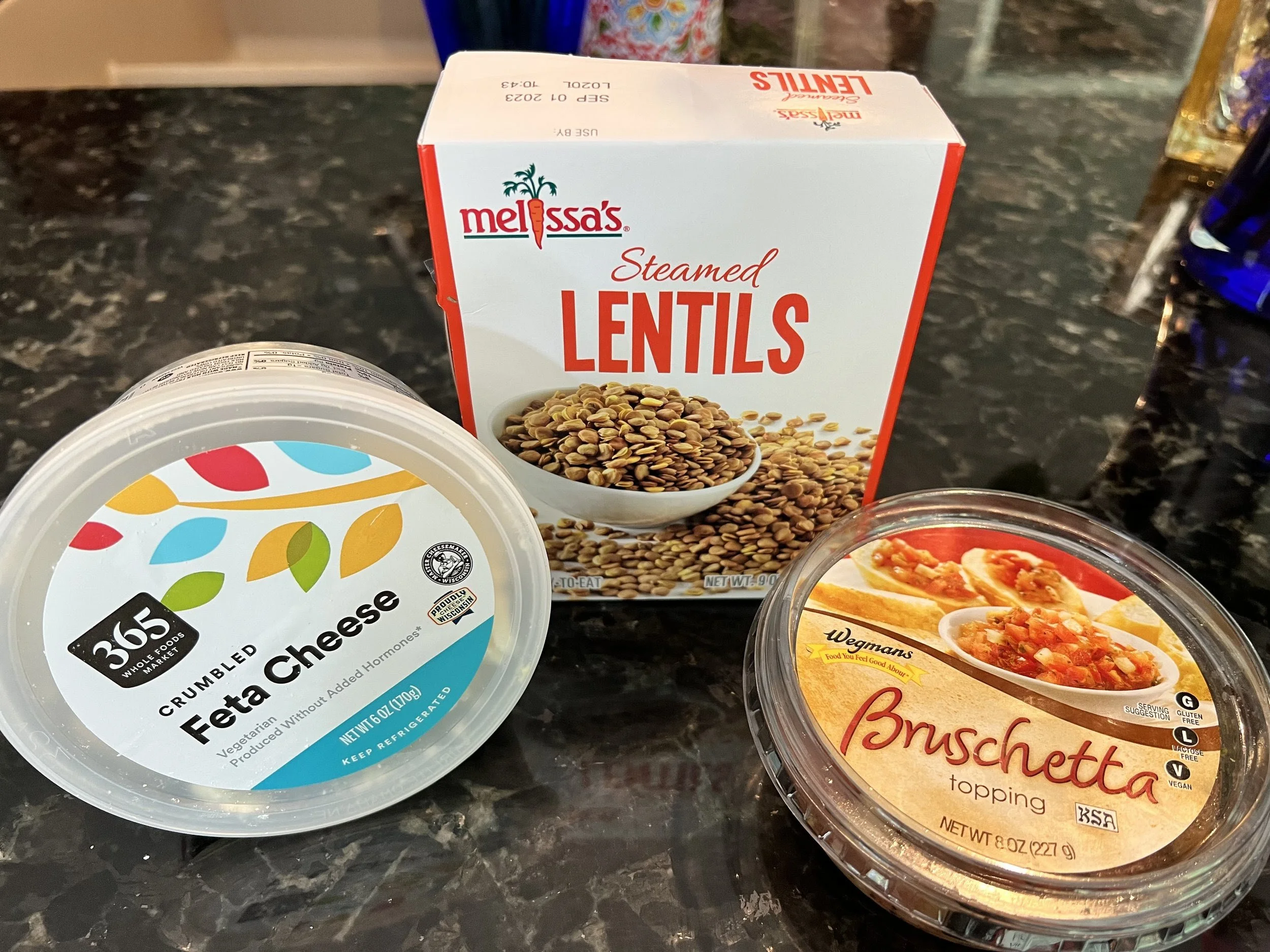 Lentil-Bruschetta Dip