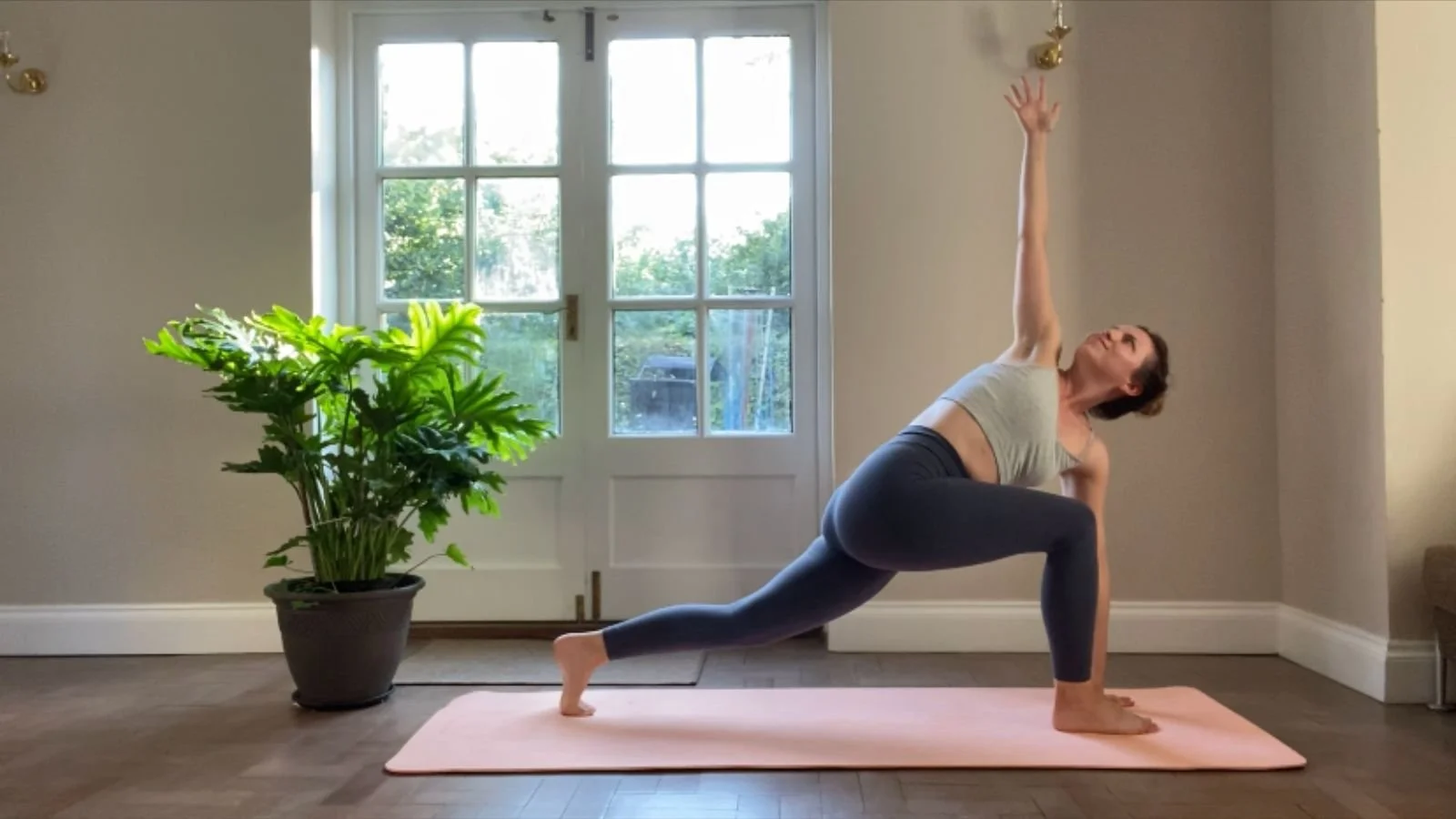 Hatha Yoga Pose - High Lunge