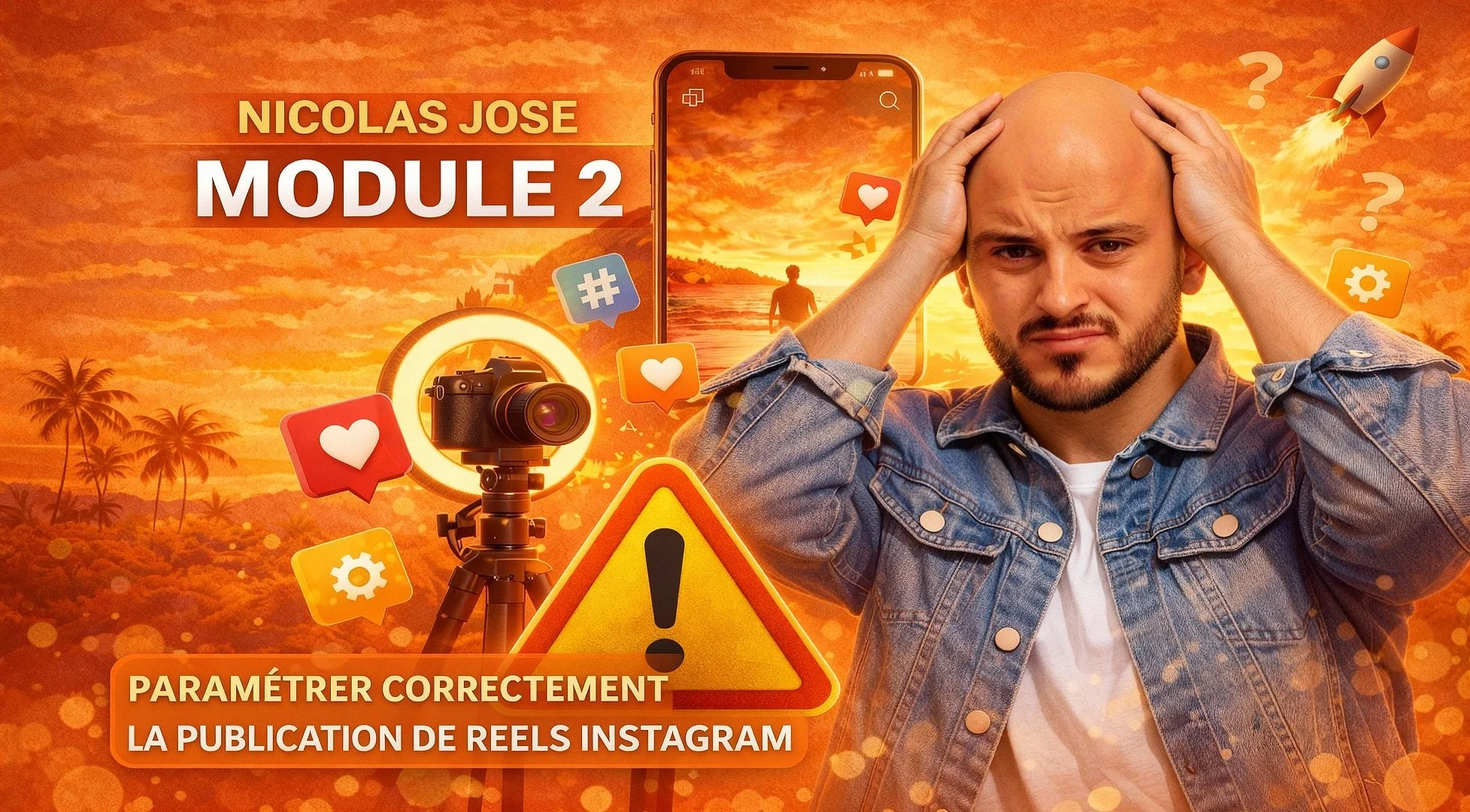 Module 2 – Paramétrer correctement la publication d’un Reels Instagram