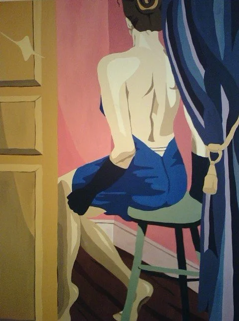 Ballerina - acrylic, 2012.jpg