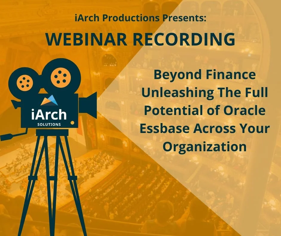 Watch Webinar: Beyond Finance-Unleashing The Full Potential of Oracle Essbase Across Your Organization