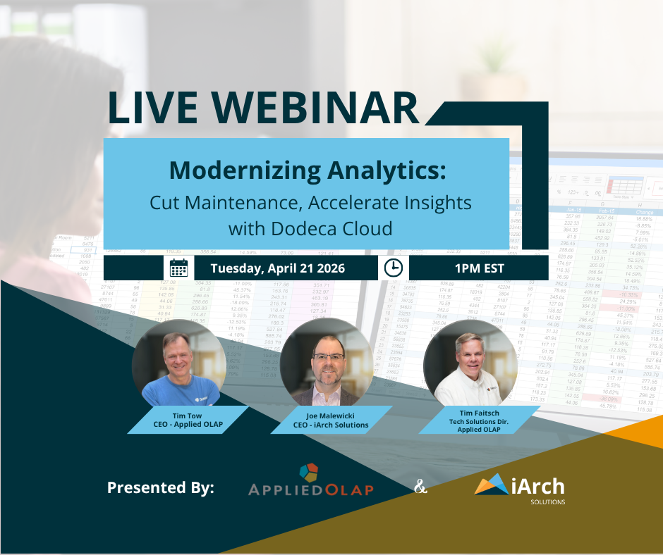 Modernizing Analytics: Cut Maintenance, Accelerate Insights with Dodeca Cloud