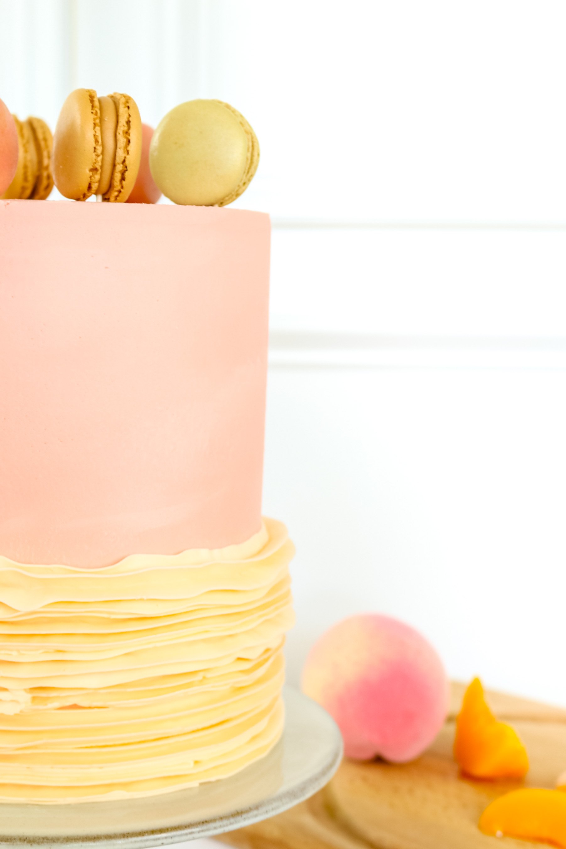 Peaches and Cream Cake