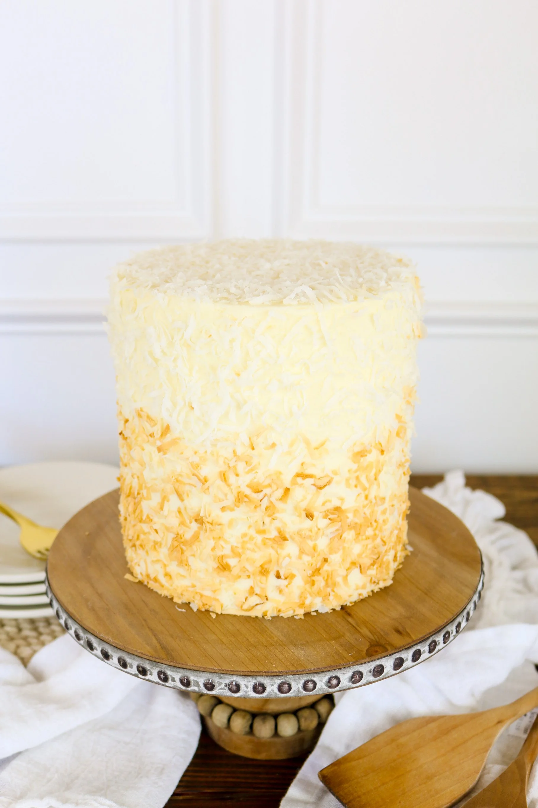 Mile High Coconut Cake