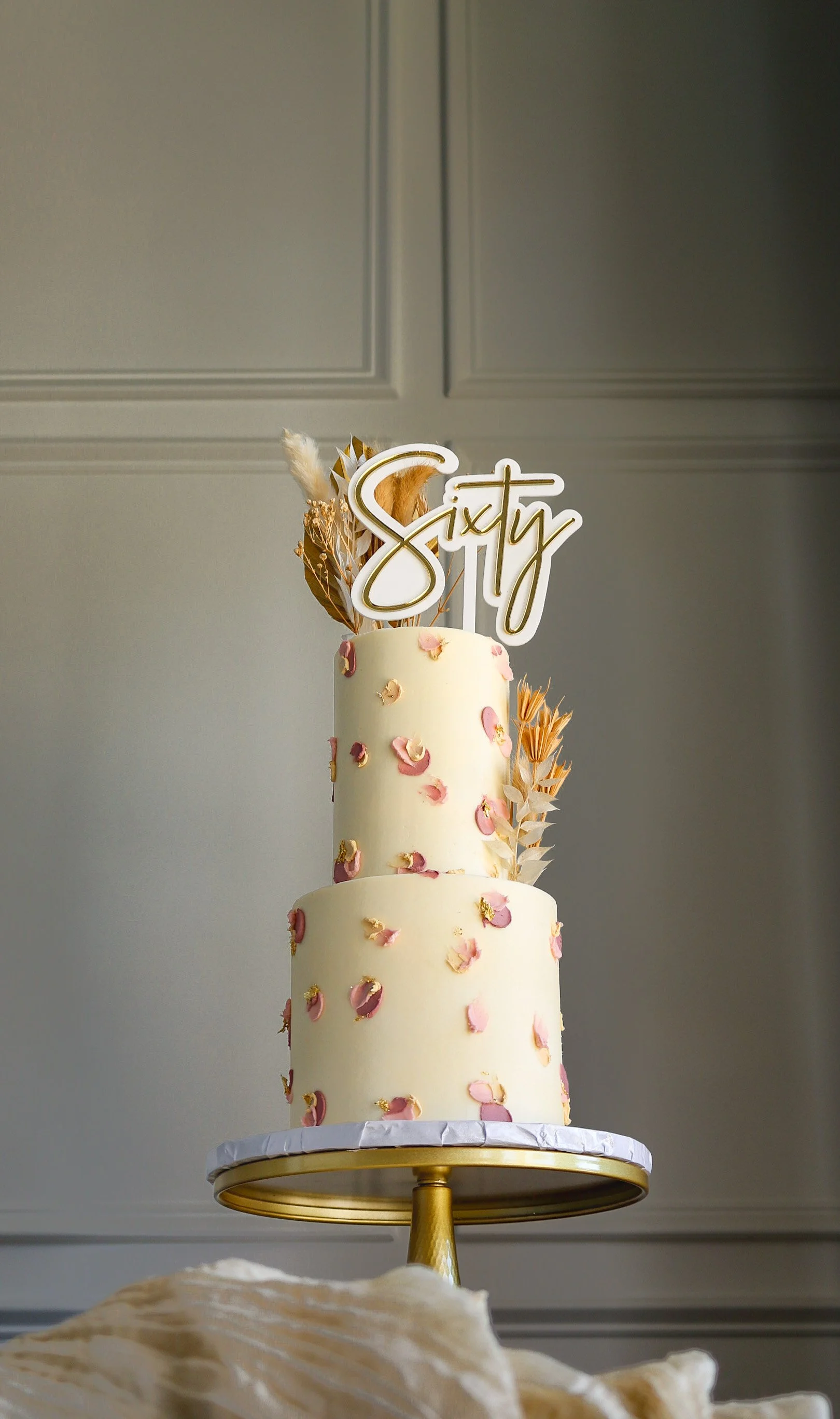 Two Tier Boho Glam Celebration