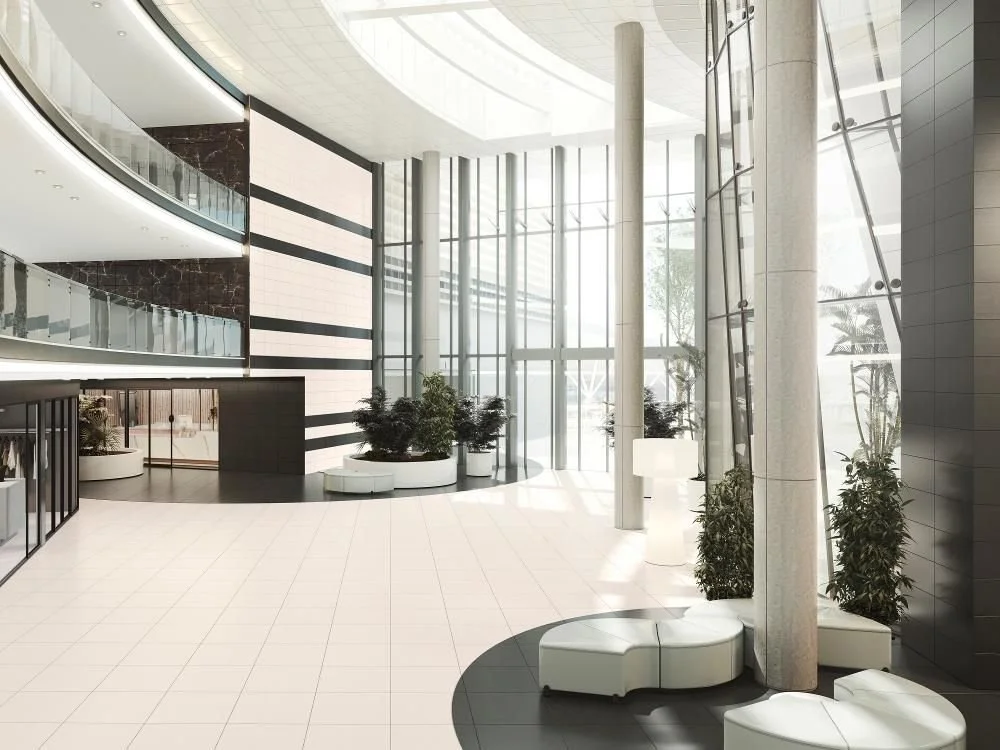 Avenue White - Primary Bath Floor Option