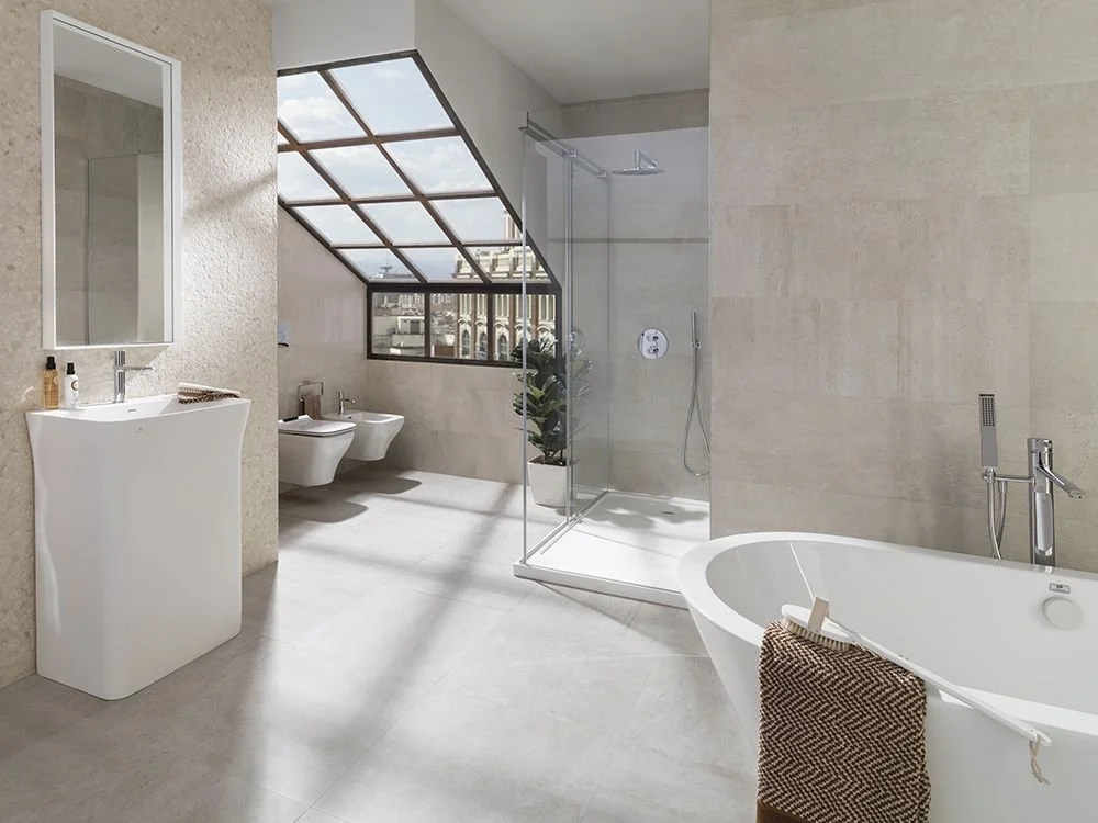 Rodano Caliza - Guest Bath Floor Option