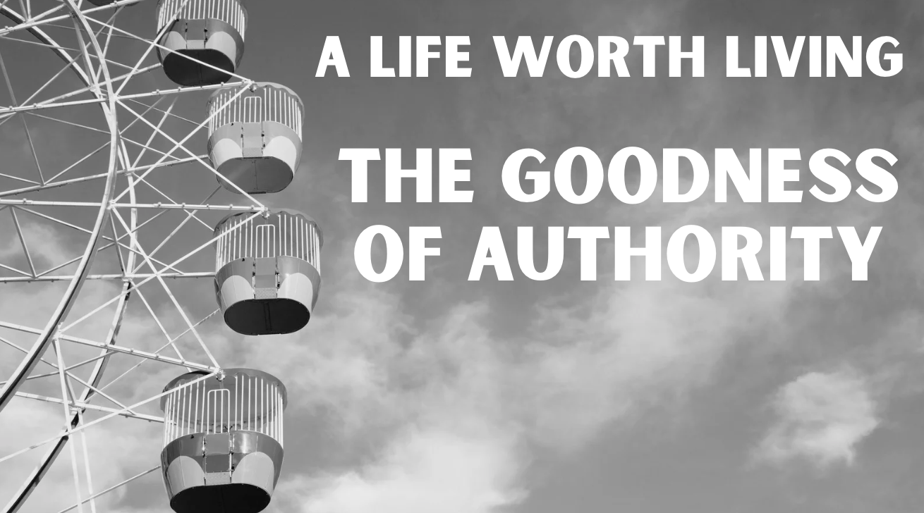 The Goodness Of Authority | A Life Worth Living | Psalm 8