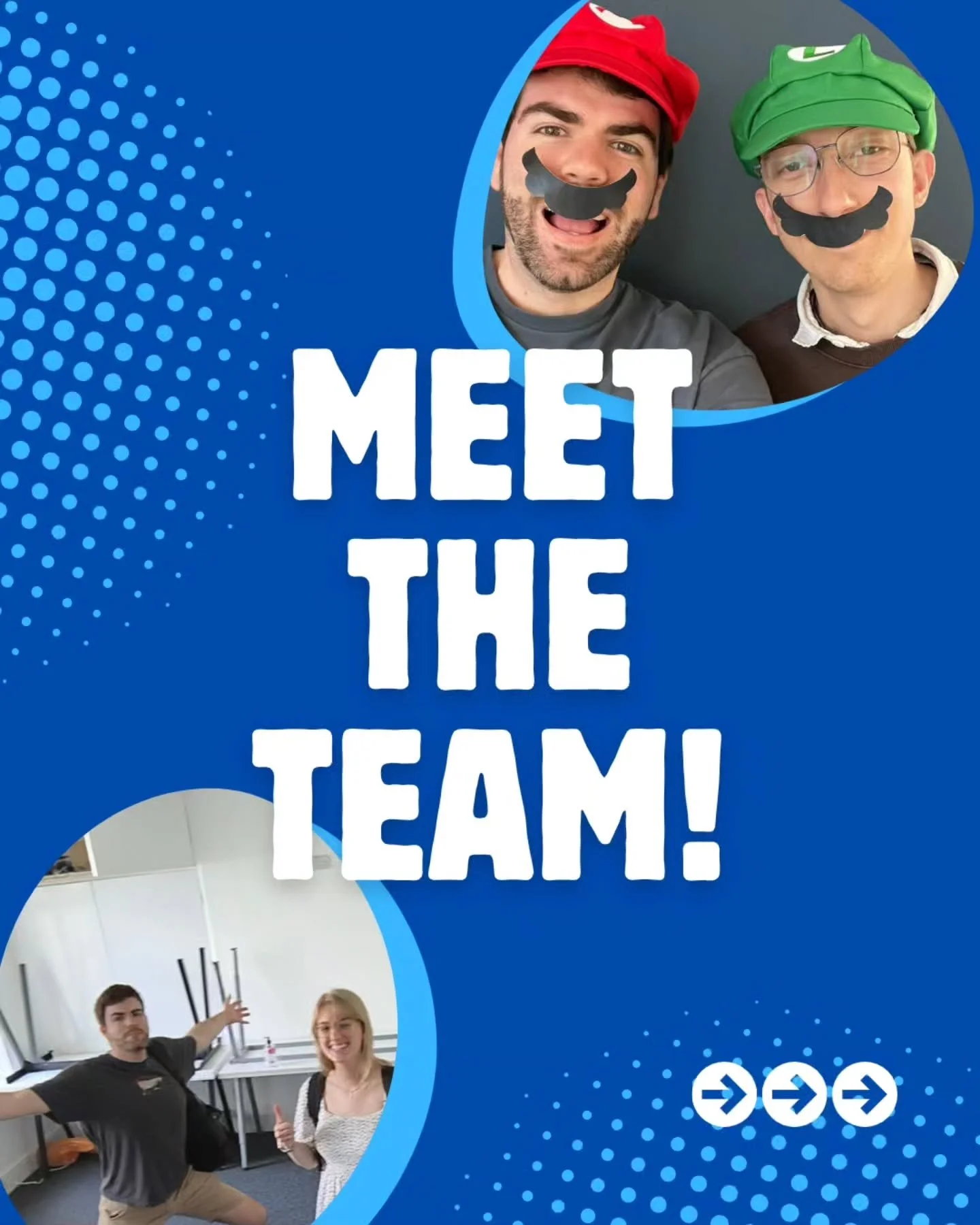 Team team team 💪 here's all the lovely faces that will be part of the leadership this year at Redeemer Students (+some great facts about them)

We're excited to announce that Ed and Annabelle will be joining us too 🎉

First Freshers event coming up