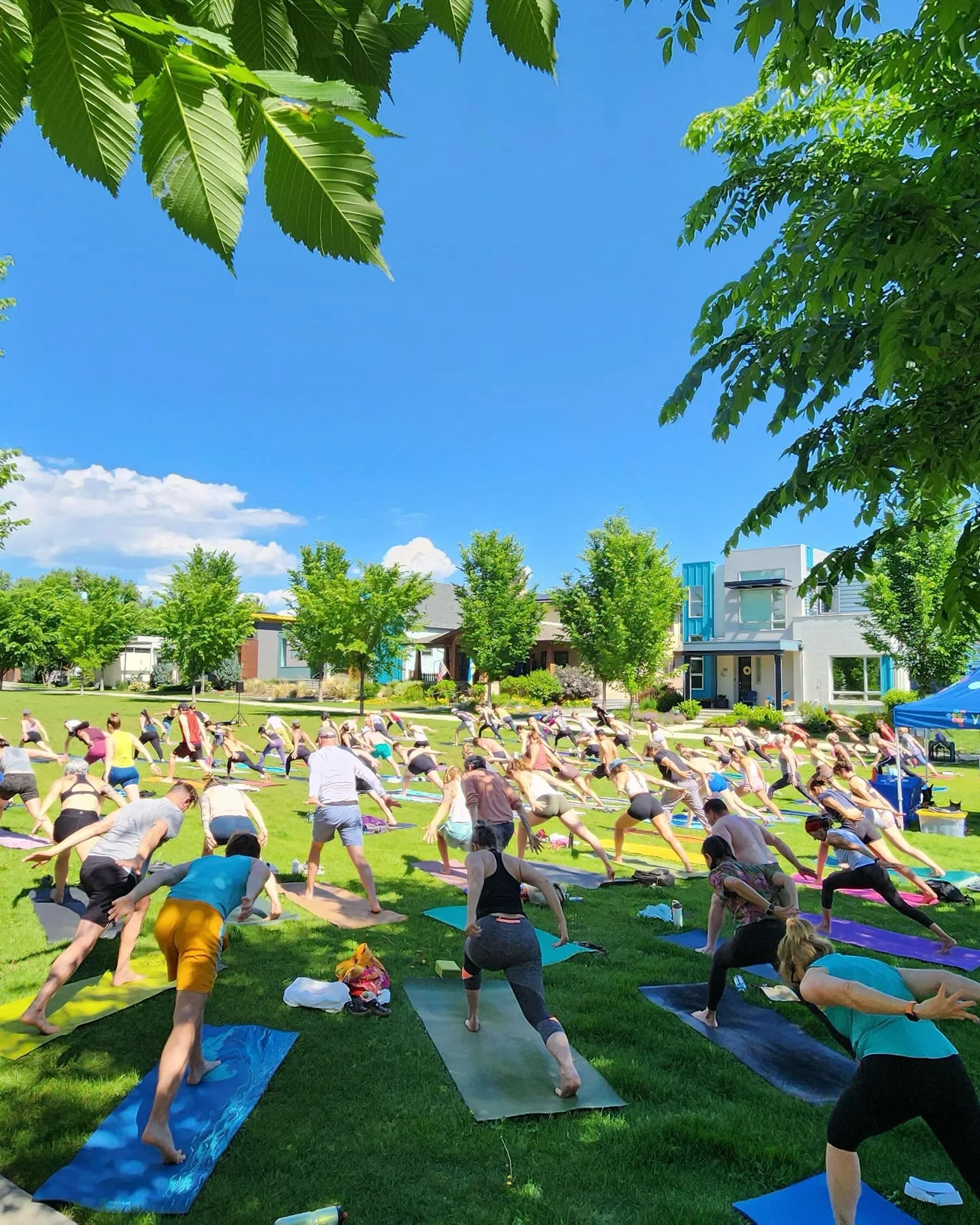What a FUN day we had at Yoga in the Park this past Saturday!

Thank you to the community for showing out &amp; @yogikeri for teaching an incredible class 🌞🤸&zwj;♀️