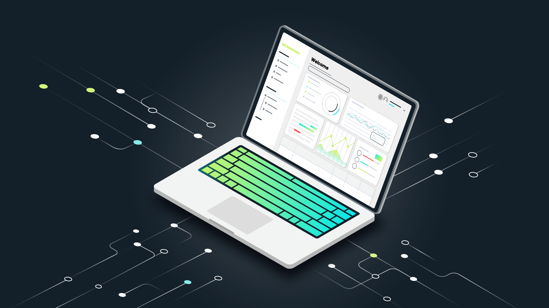 Sisense Build explainer video — embedded analytics SaaS animation by PSTUDIO
