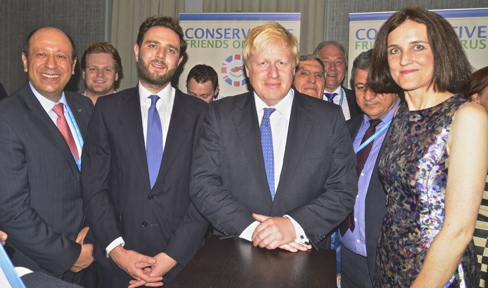 Boris Johnson expresses optimism over the “bright hope” for a reunited Cyprus