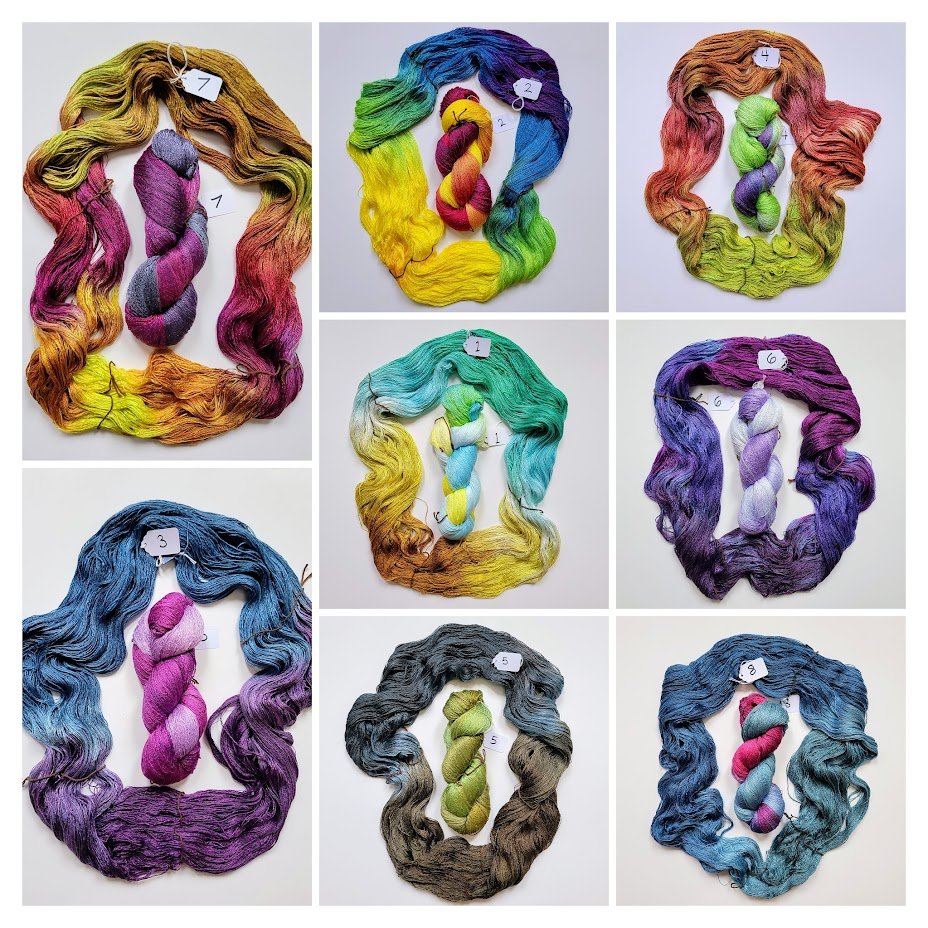 Play Well Together! Rayon Flake Skeins - Sets of 2!