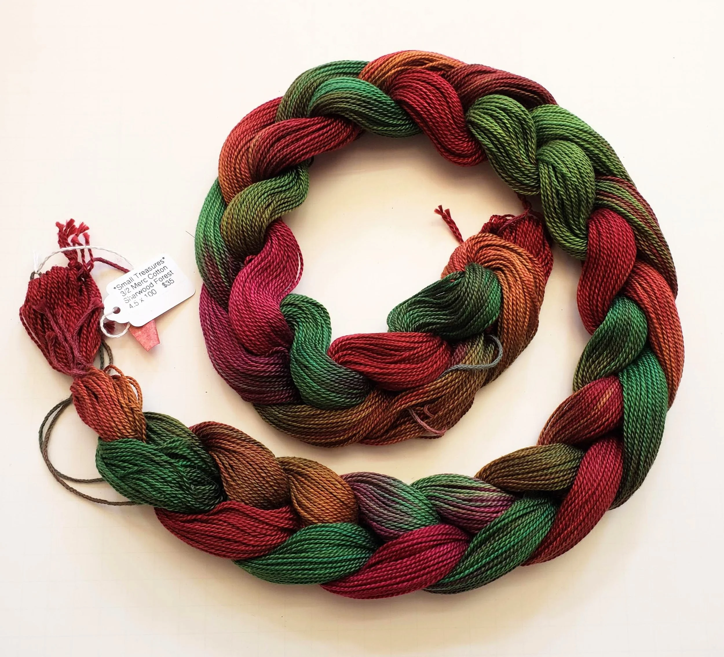Sherwood Forest - Small Treasure Warps 3/2 Mercerized Cotton
