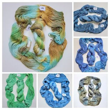 Two of a Kind! Rayon Flake Skeins - Sets of 2