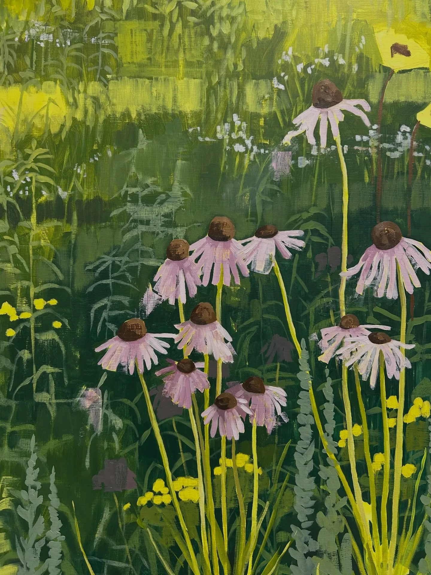 Detail shots from three different works in progress. Which one are you most excited to see??

These paintings are all in the home stretch and I can&rsquo;t wait to finish them up! Follow along and join my email list to be the first to see the finishe