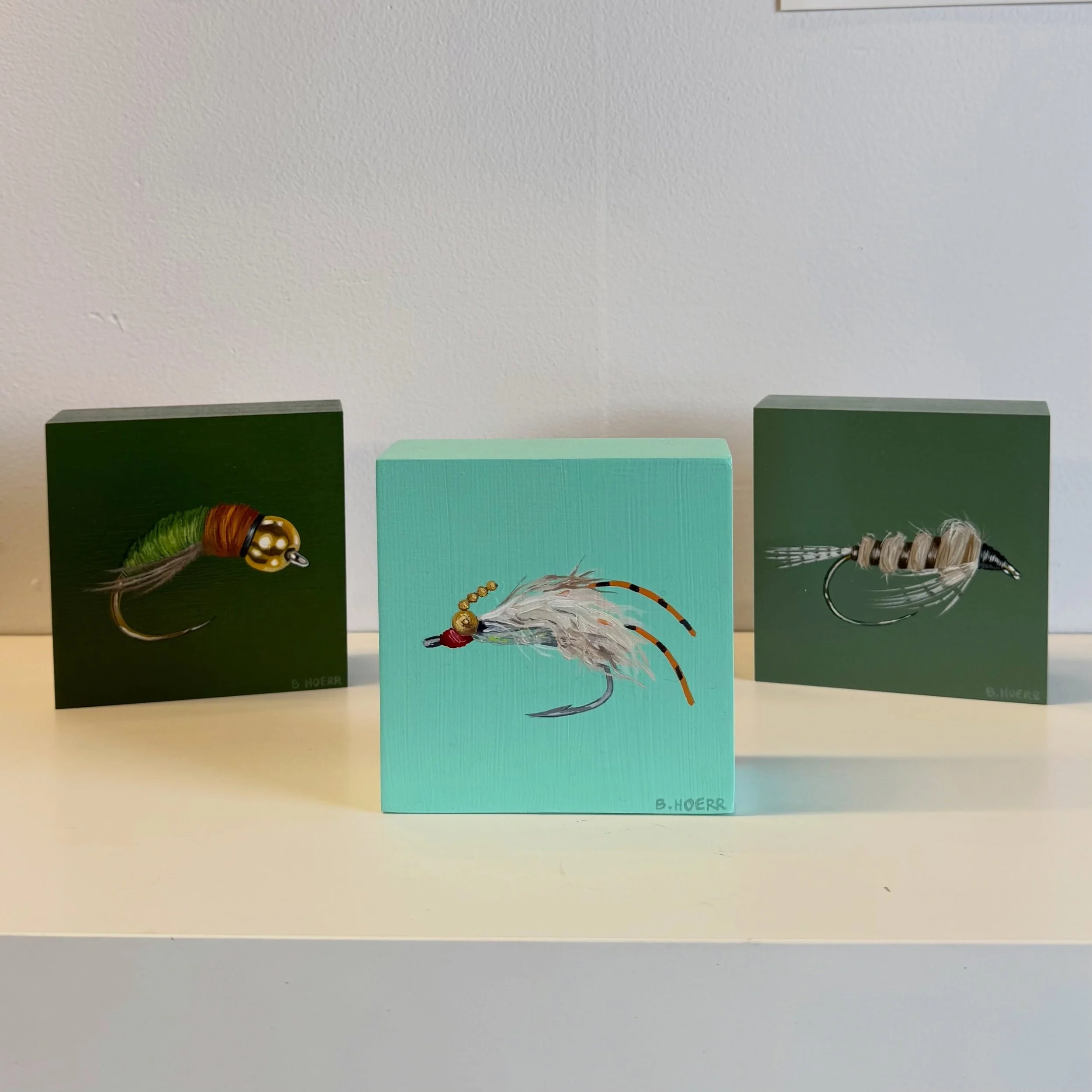 Exciting news&mdash;new Flies, Rotundas, and Resin-Coated Palette Scrapes are available on my website! 

I have four Rotundas available and they&rsquo;ll make it in time for UVA graduation if you order by Midnight on Tuesday, May 12. 

Please check e
