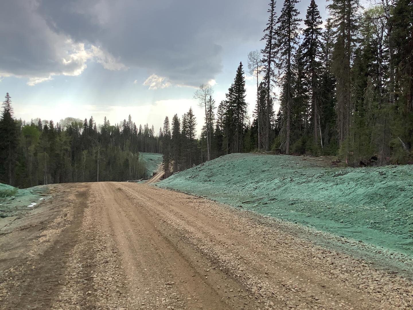 At CEC we do like to get our #flexon #flexterra #showyourflex @profile.products little 5 ha project 3920kg ha. Onto the next one #teamcec #cec2023 #flexterra #profilemulch #profileproducts