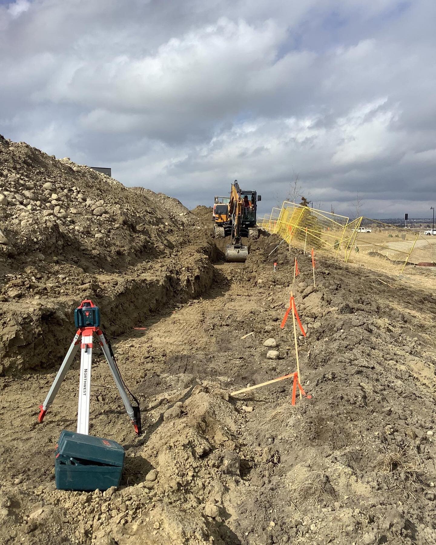 We have been looking forward to getting this #vertiblock wall started! #mseprecast Looking for a strong and stable retaining wall solution? Verti-Block MSE is great option! Verti-Block units are the perfect building blocks for gravity retaining walls