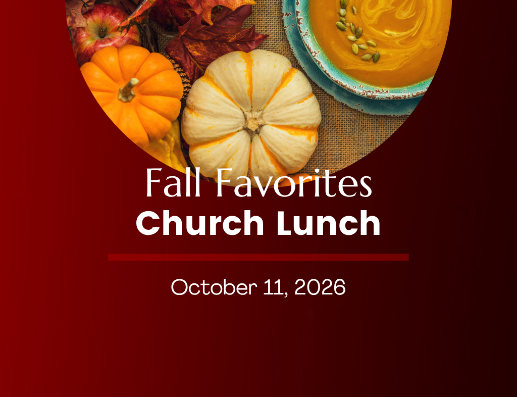 Fall Favorites Church Lunch