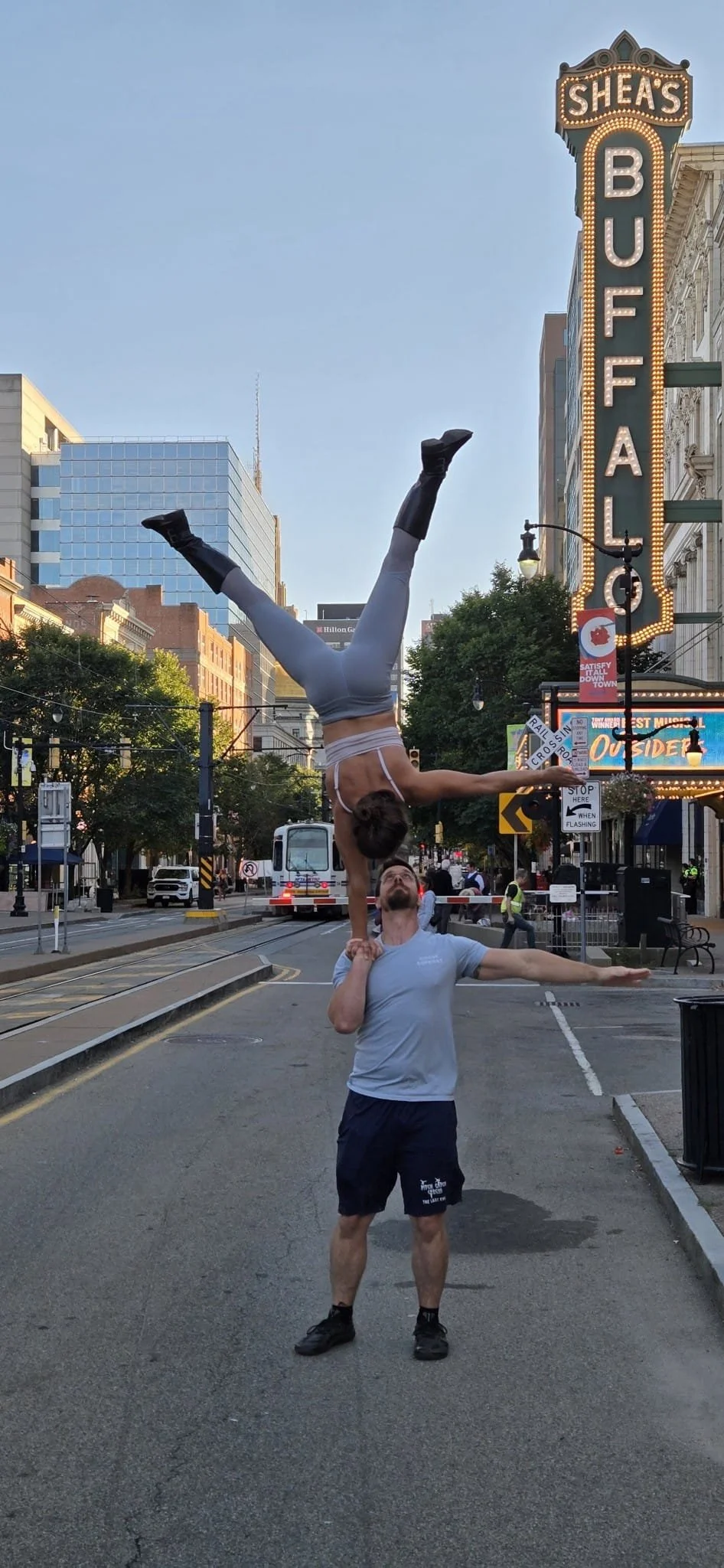 Intermediate Standing Acro: h2h &amp; f2h with jay &amp; Erica