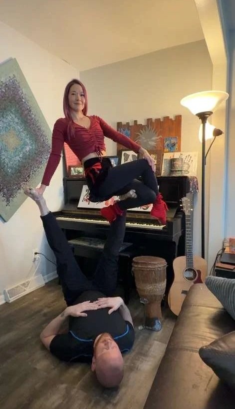 Valentine's Day AcroYoga Workshop with Andrea & Chalmers