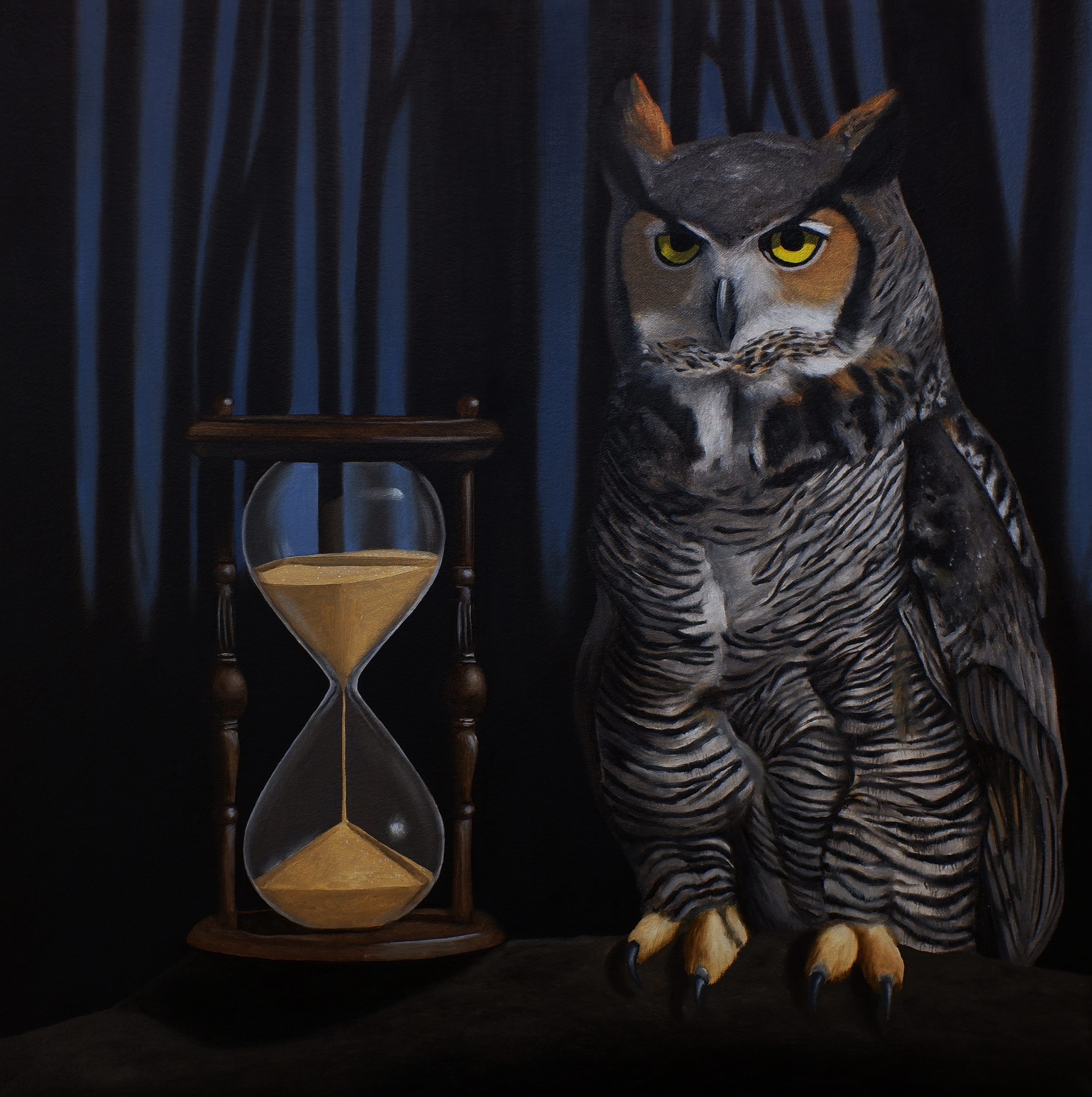 The Lost Hour
oil on canvas
16 x 16 inches
© Robin McCauley 2025