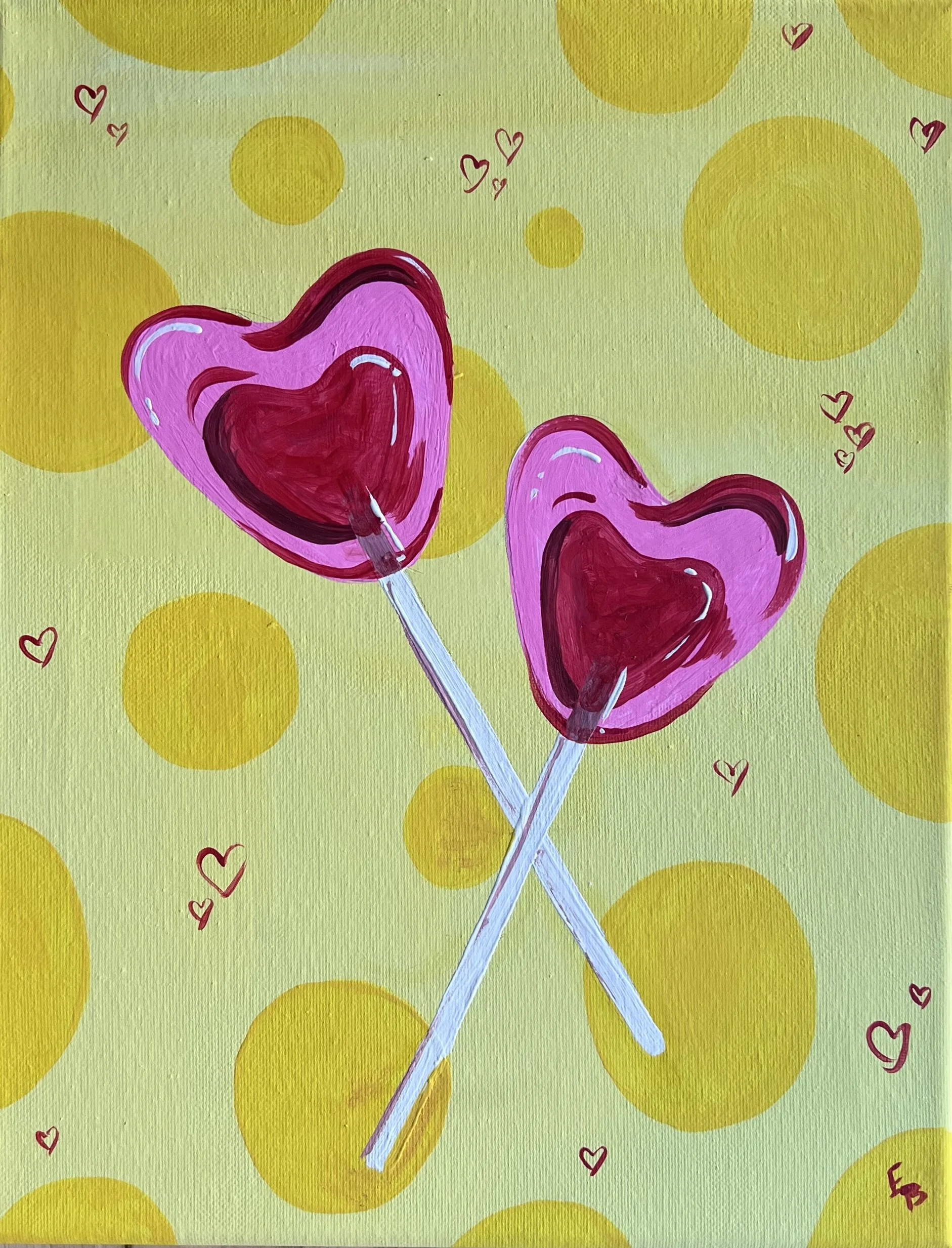 Coffee & Canvas - Galentine’s Painting Night