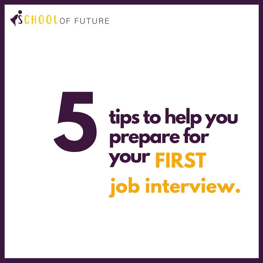 Applying for your first job, attending your first job interview, your first day of work.e.t.c

Attending you first job interview can be overwhelming but here are 5 tips to help you out :

1. Try to stay cool and collected 
2. Be confident in yourself