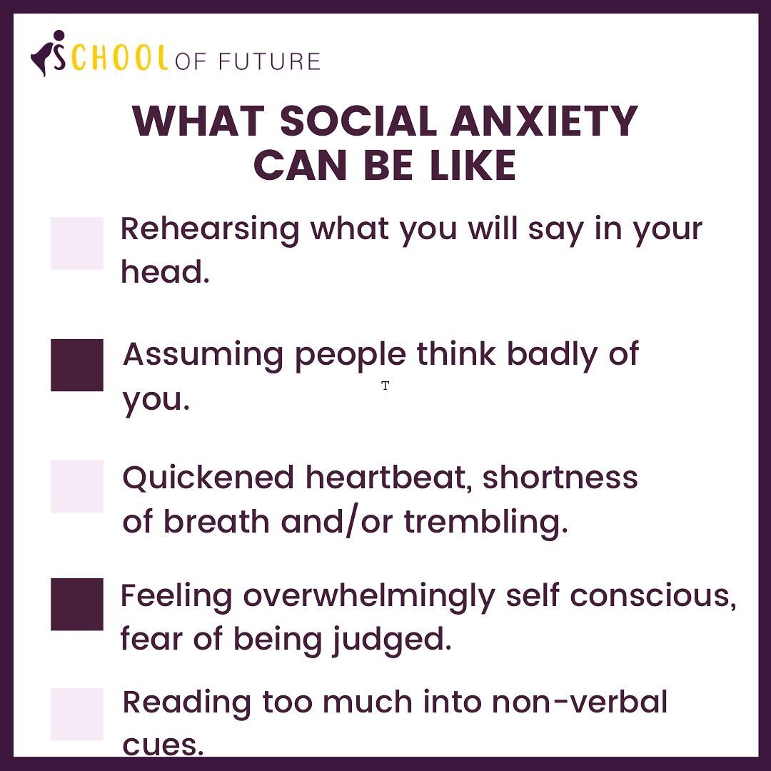 When you have social anxiety, many everyday activities turn into challenges. Even though this disorder may look like shyness, it certainly feels different. 

Here are a few common ways social anxiety appears like. 

What else does it feel like? , let
