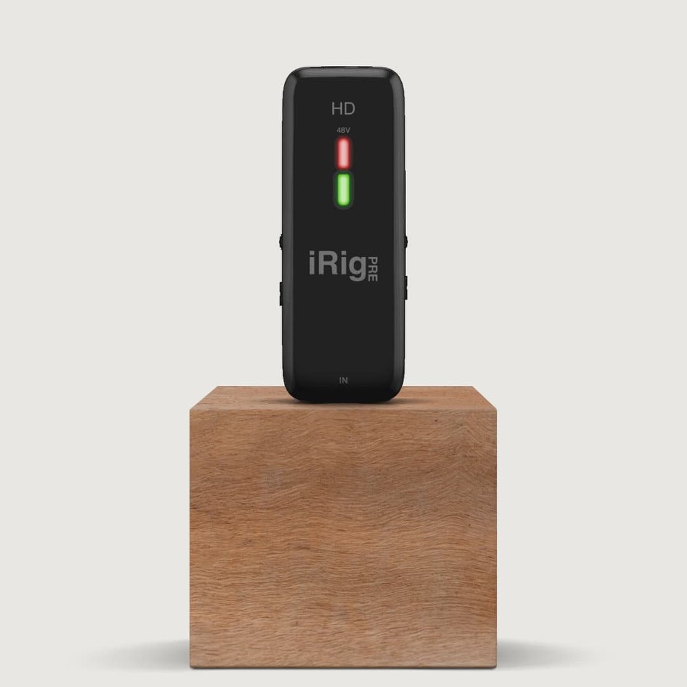 iRig PRE HD - XLR audio interface for iPhone