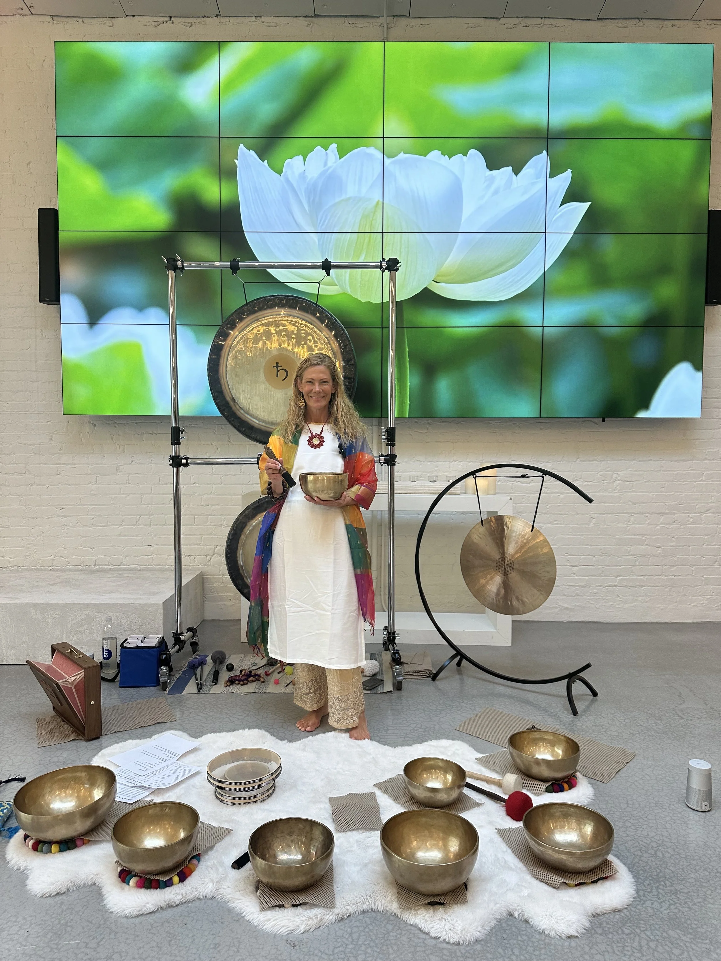 Mantra Meditation + Gong Bath Savasana with Chris