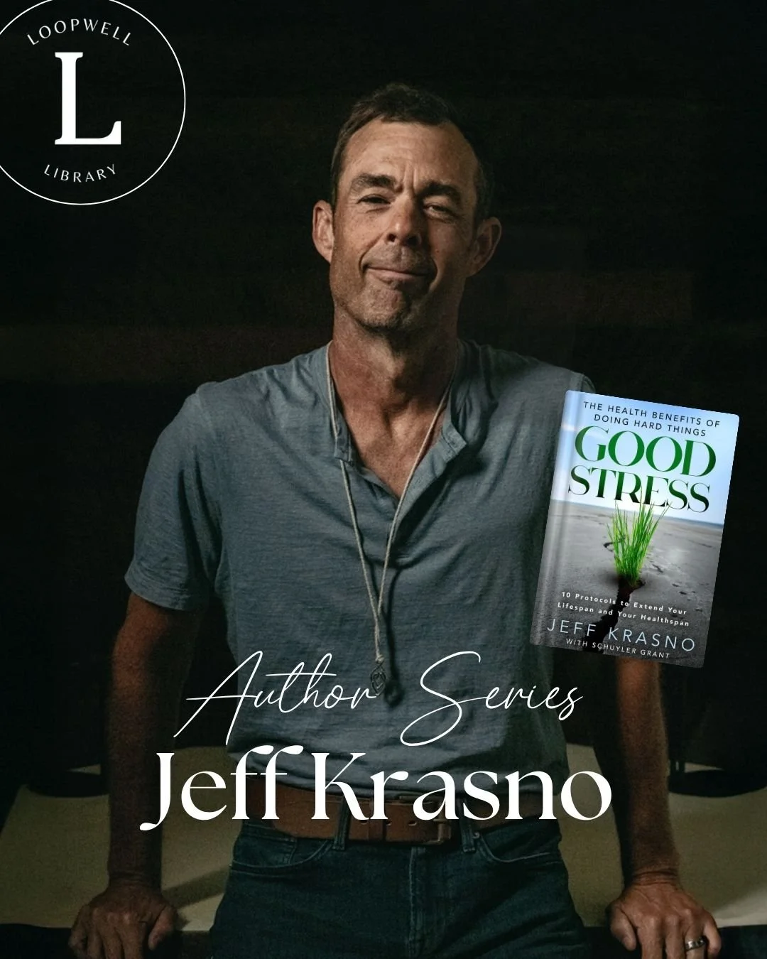 Good Stress Fireside Chat and Book Signing Event with Jeff Krasno